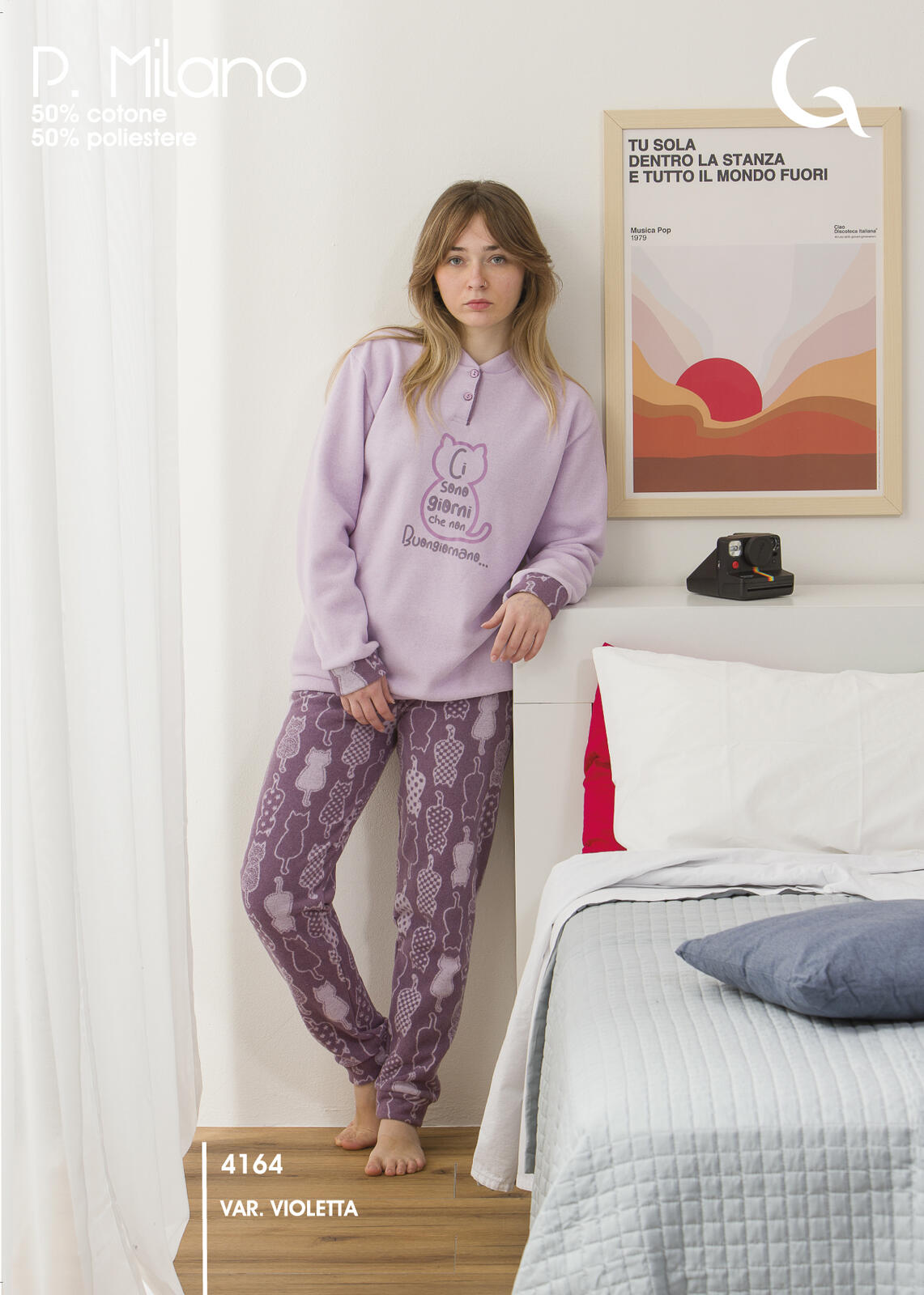 PIGIAMA RAGAZZA M/L 4164 Tellini S.r.l. Ingrosso Abbigliamento